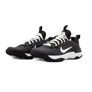 Nike Huarache 9 Elite TF LAX Lacrosse Shoes Men's Size 13 Black FN0310-002 NEW!